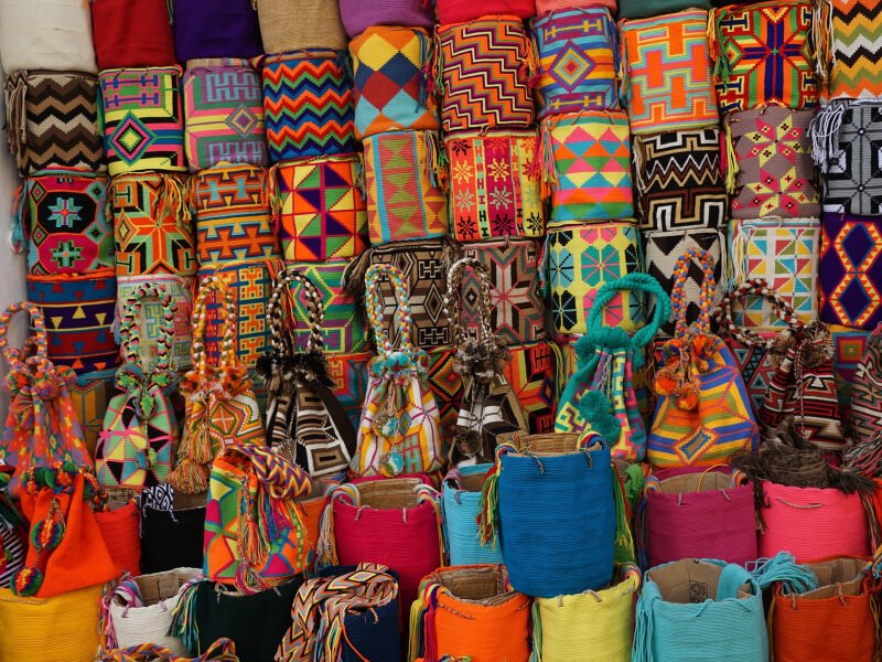 marché en Colombie esprit nomade voyages